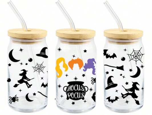 Festive Fall Glass Tumblers