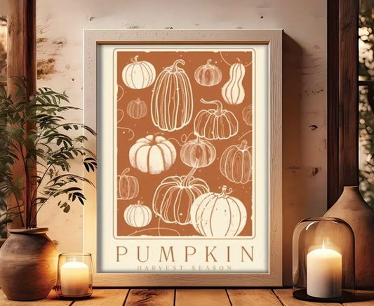 Pumpkin Canvas Art