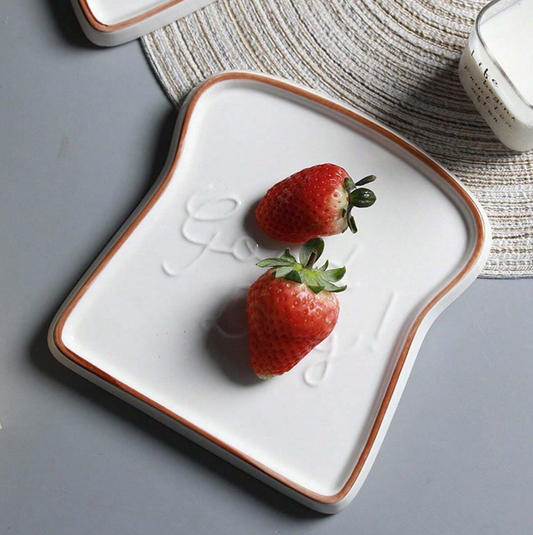 Ceramic Toast Plate